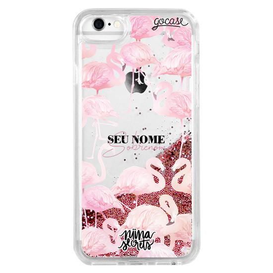 Flow - Pink Flamingos by Niina Secrets