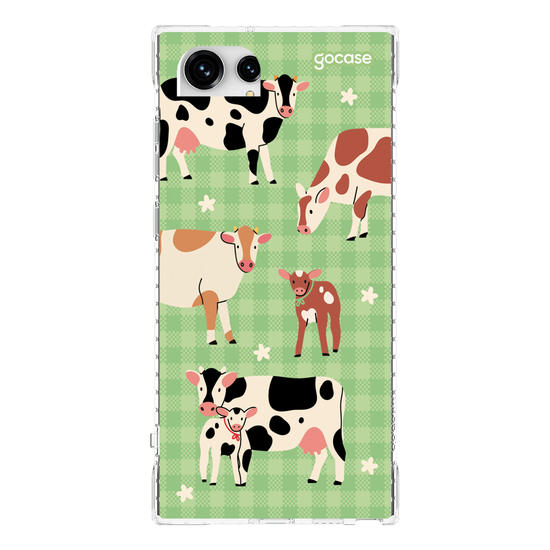 Capinha para celular Vaquinhas Pastando