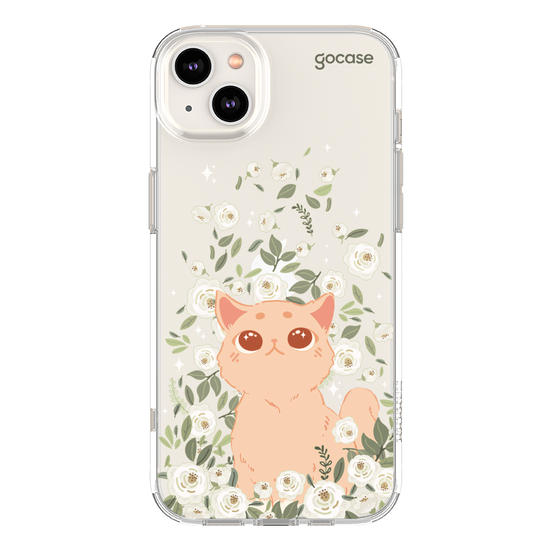 Capinha para celular Capinha Para Celular -  Gato no Campo de Flores
