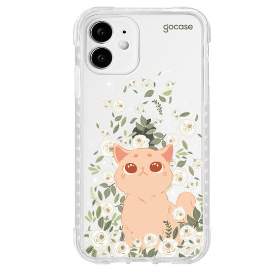 Capinha para celular Capinha Para Celular -  Gato no Campo de Flores