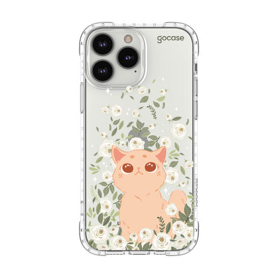 Capinha para celular Capinha Para Celular -  Gato no Campo de Flores