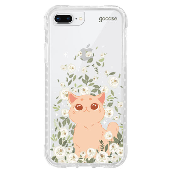 Capinha para celular Capinha Para Celular -  Gato no Campo de Flores