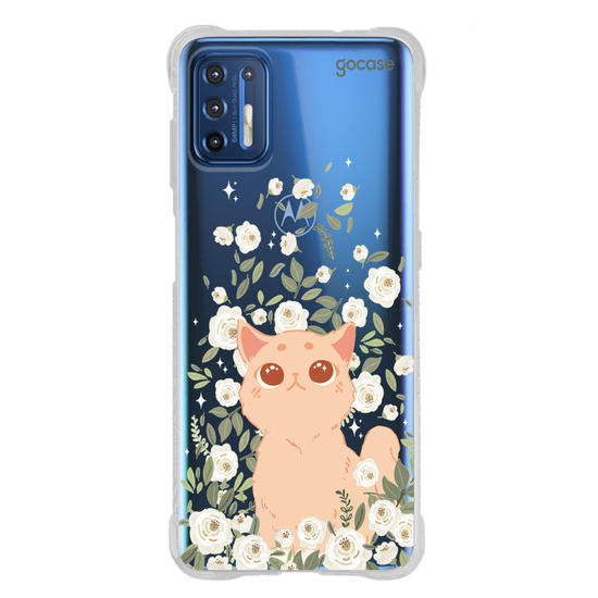 Capinha para celular Capinha Para Celular -  Gato no Campo de Flores