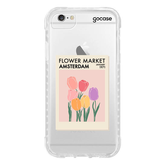 Capinha para celular  Flower Market