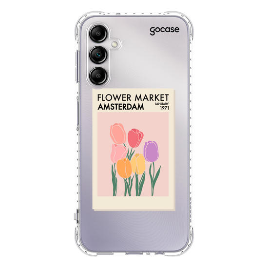 Capinha para celular  Flower Market