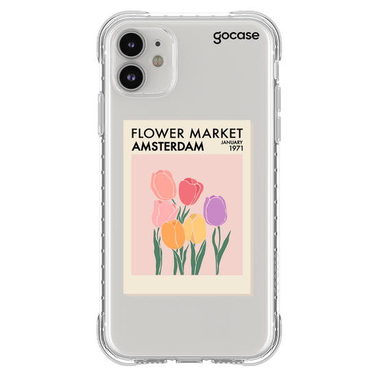 Capinha para celular  Flower Market