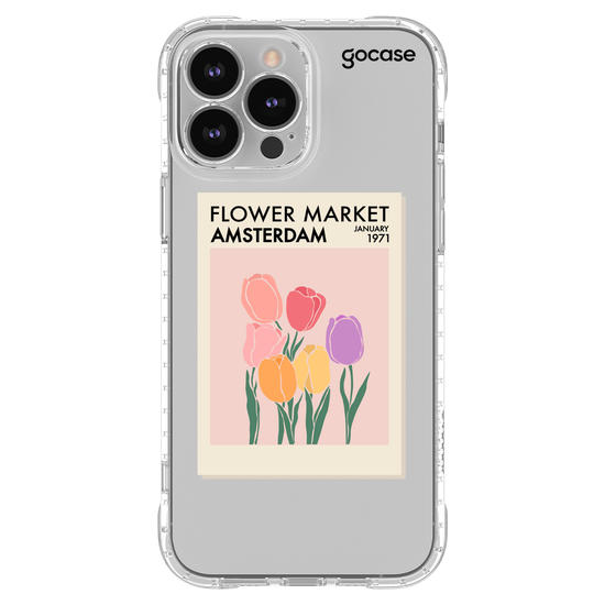 Capinha para celular  Flower Market