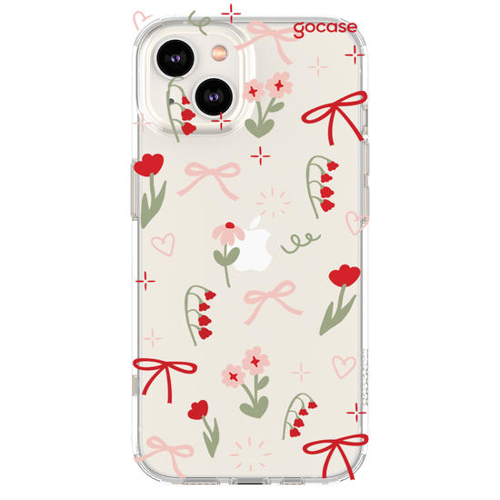 Capinha para celular  Flowers and Bows