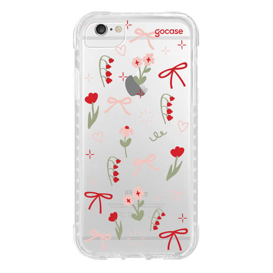 Capinha para celular  Flowers and Bows