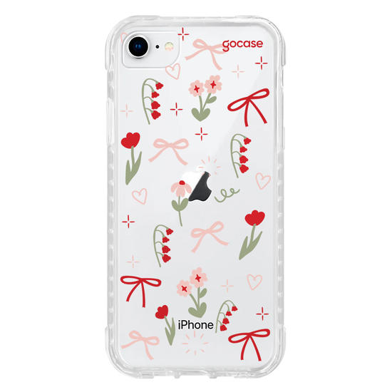 Capinha para celular  Flowers and Bows
