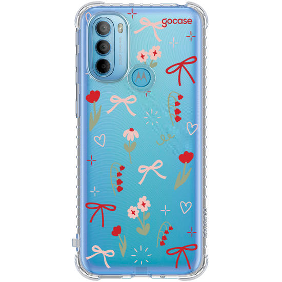 Capinha para celular  Flowers and Bows