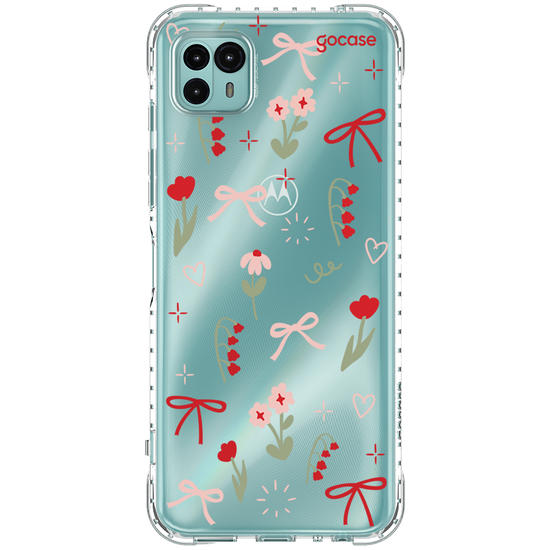 Capinha para celular  Flowers and Bows