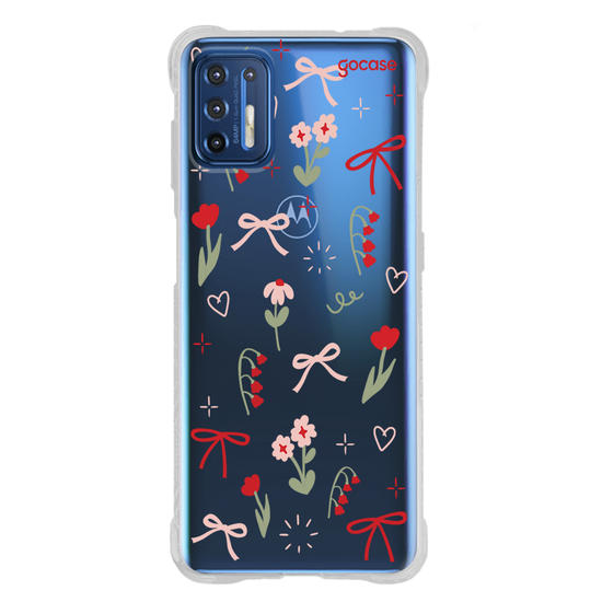 Capinha para celular  Flowers and Bows