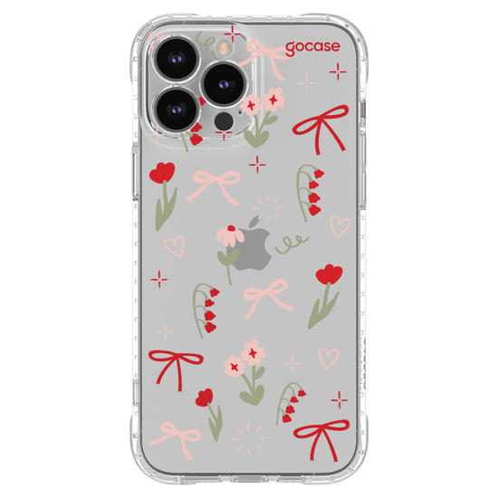 Capinha para celular  Flowers and Bows
