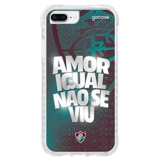 Capinha para celular Fluminense - Amor Igual Não Se Viu