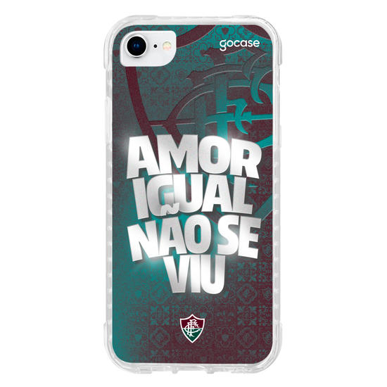 Capinha para celular Fluminense - Amor Igual Não Se Viu