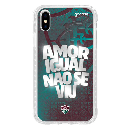 Capinha para celular Fluminense - Amor Igual Não Se Viu
