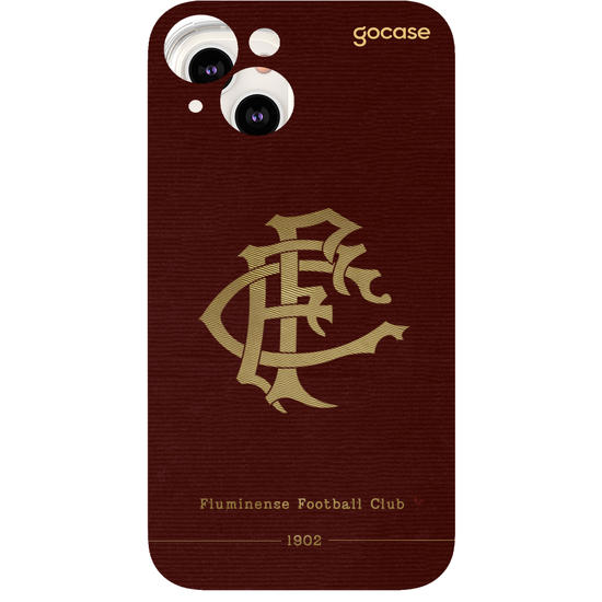 Capinha para celular  Fluminense - Bordado Gold