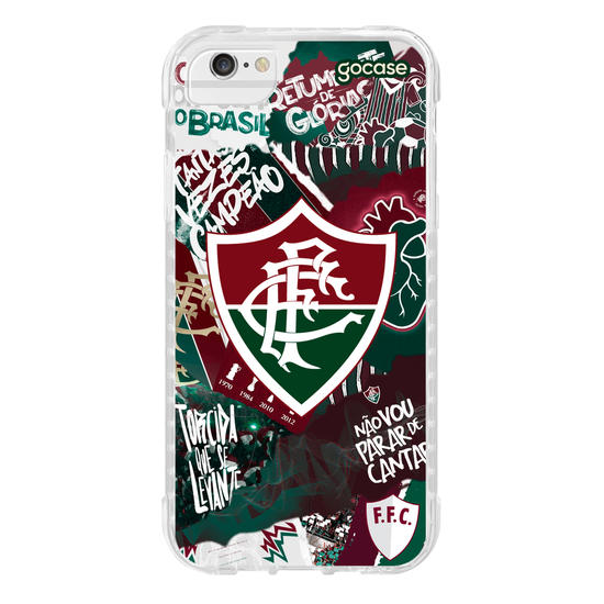 Capinha para celular Fluminense - Colagem