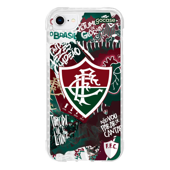 Capinha para celular Fluminense - Colagem