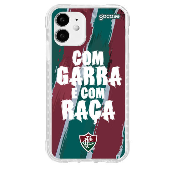 Capinha para celular Fluminense - Com Garra e Com Raça
