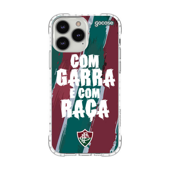 Capinha para celular Fluminense - Com Garra e Com Raça