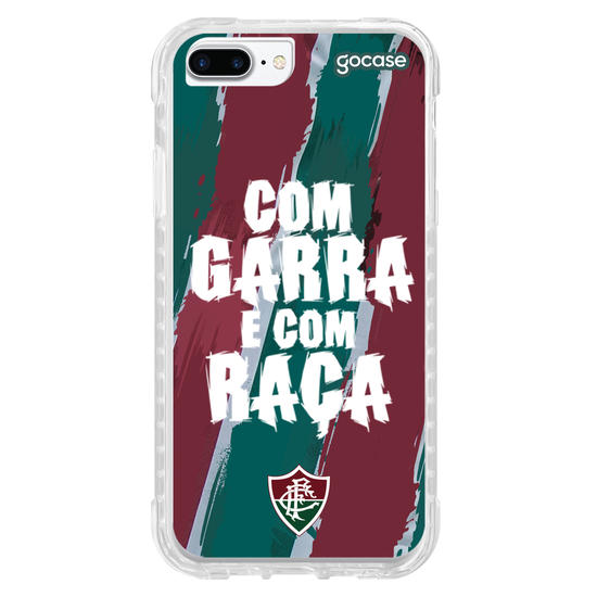 Capinha para celular Fluminense - Com Garra e Com Raça