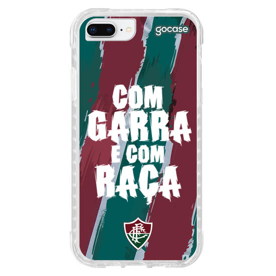 Capinha para celular Fluminense - Com Garra e Com Raça