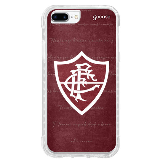 Capinha para celular Fluminense - Escudo Vintage