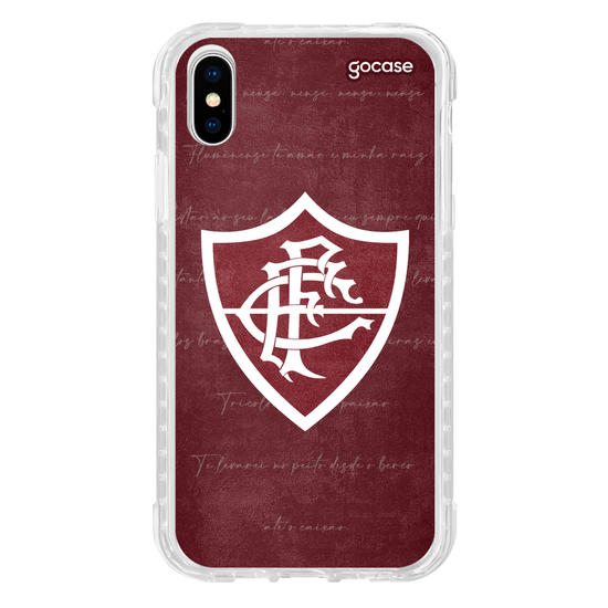 Capinha para celular Fluminense - Escudo Vintage