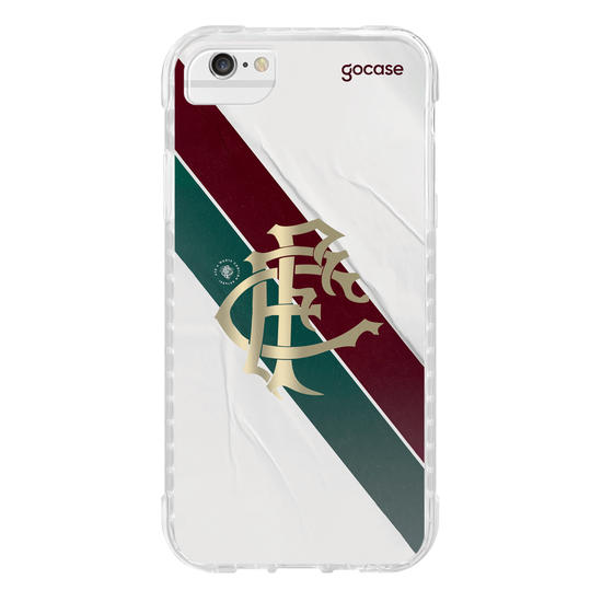Capinha para celular Fluminense - Camisa com Faixa