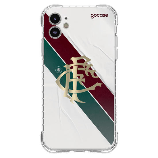 Capinha para celular Fluminense - Camisa com Faixa