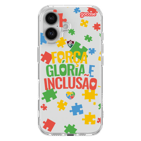 Capinha para celular  Fluminense - Força, Glória e Inclusão