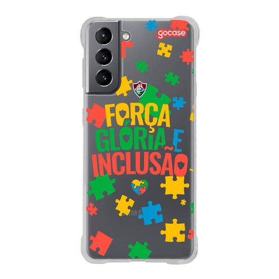 Capinha para celular  Fluminense - Força, Glória e Inclusão
