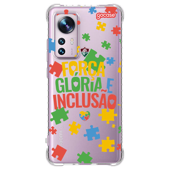 Capinha para celular  Fluminense - Força, Glória e Inclusão