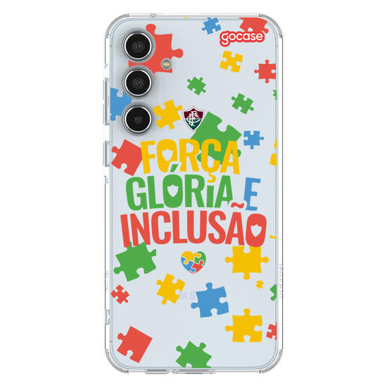 Capinha para celular  Fluminense - Força, Glória e Inclusão