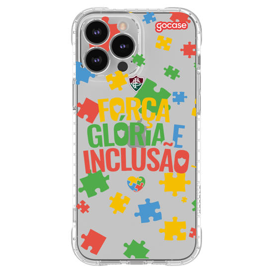 Capinha para celular  Fluminense - Força, Glória e Inclusão