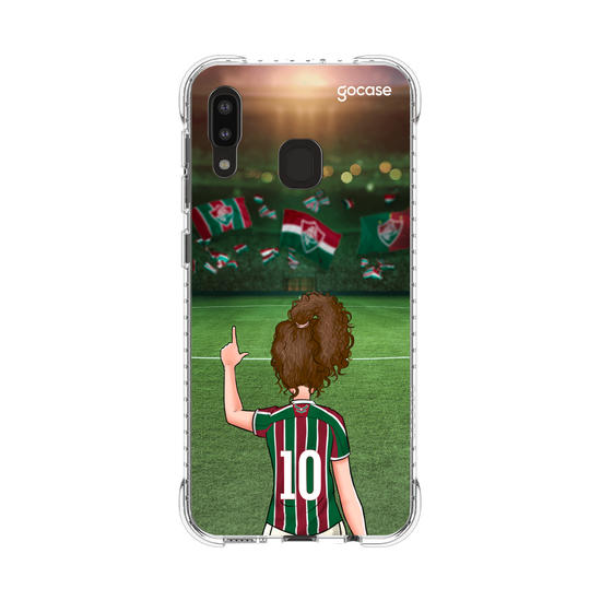 Capinha para celular Fluminense - Garota Torcida Tricolor