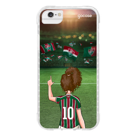 Capinha para celular Fluminense - Garota Torcida Tricolor