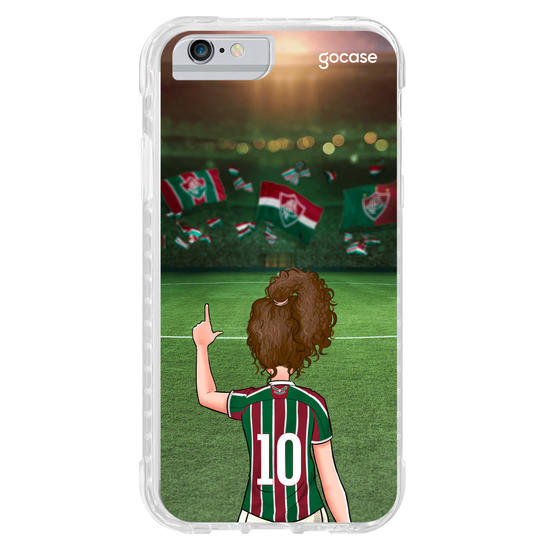Capinha para celular Fluminense - Garota Torcida Tricolor