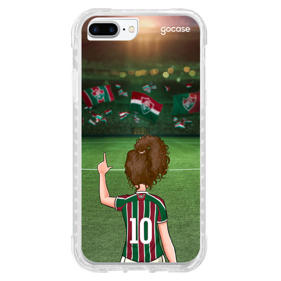 Capinha para celular Fluminense - Garota Torcida Tricolor