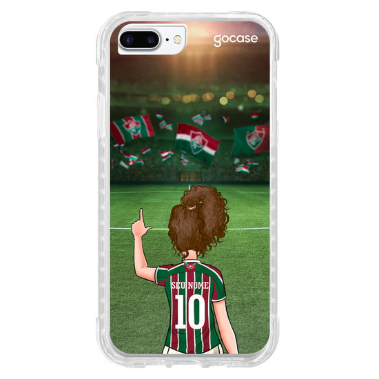 Capinha para celular Fluminense - Garota Torcida Tricolor