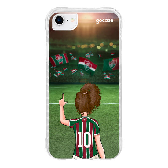 Capinha para celular Fluminense - Garota Torcida Tricolor