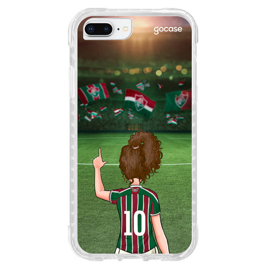 Capinha para celular Fluminense - Garota Torcida Tricolor