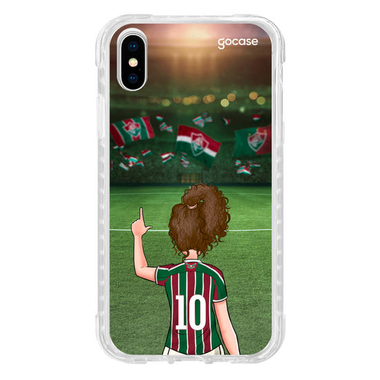 Capinha para celular Fluminense - Garota Torcida Tricolor