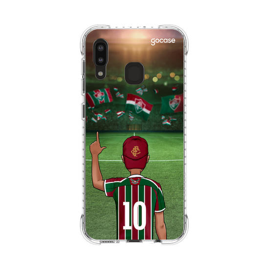 Capinha para celular Fluminense - Garoto Torcida Tricolor