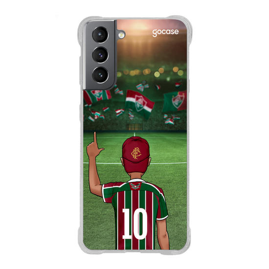 Capinha para celular Fluminense - Garoto Torcida Tricolor