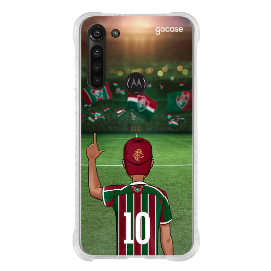 Capinha para celular Fluminense - Garoto Torcida Tricolor