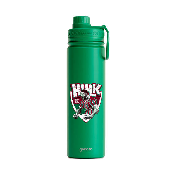 Garrafa Térmica Fresh + Ebook - Fluminense - Hulk