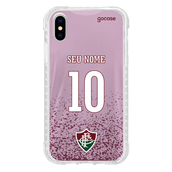 Capinha para celular Fluminense - Outubro Rosa